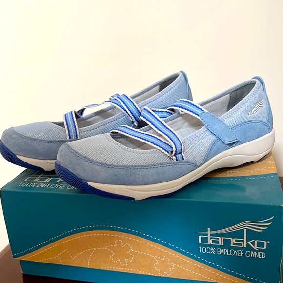 Dansko Shoes - Suede Light Blue , size 38EU/ 7.5- 6